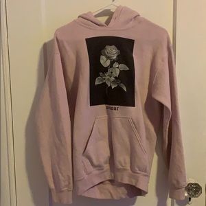 popular amour and rose hoodie